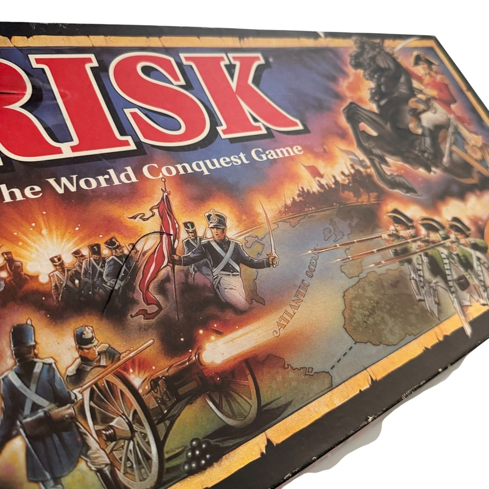 Parker Brothers‎ Risk The World Conquest Game 1993 Vintage Board Game Complete